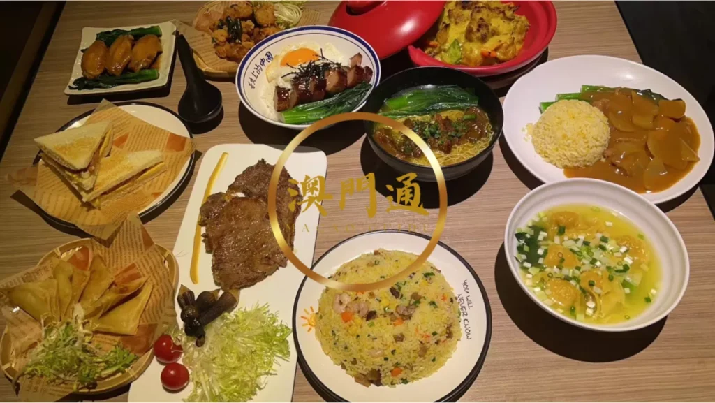 澳门桑拿免费自助餐:多款主食小食和汤品